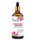 Kazima Vitamin C Serum (30ML) With Vitamin C 20%, Hyaluronic Acid, Hyaluronic Acid - Best For Acne Reduction