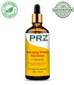 PRZ Anti Aging Wrinkle Face Serum (30ML) For Matured Skin, Reduces Age Spots & Wrinkles Face Looking Young