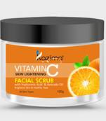 Kazima VITAMIN C Face Scrub (100g) Fairness Brightens Skin & Healthy Flow with Hyaluronic Acid  & Avocado Oil