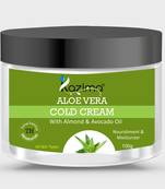 Kazima ALOE VERA COLD CREAM (100g) with Almond & Avocado Oil For Nourishment & Moisturizer Skin