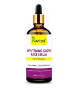 Kazima  Whitening Glow Face Serum (30ML) with Cucumber, Pomegranate, Rosehip Oil & Licorice Extract for Face