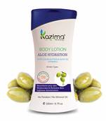 Kazima Aloe Hydration BODY LOTION (200ML) with Cocoa Butter & Olive Oil Vitamins E For Smoothens your skin Moisturizes