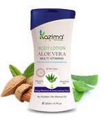 Kazima ALOE VERA Multi Vitamins BODY LOTION (200ML) with Almond & Wheatgerm Oil For Deep Moisturizing