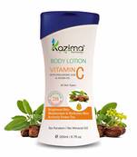 Kazima VITAMIN-C BODY LOTION (200ML) with Hyaluronic Acid & Jojoba Oil For Brightens Skin