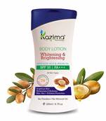 Kazima Whitening & Brightening BODY LOTION (200ML) with Kojic Acid & Argan Oil For Brightens Skin Moisturizes