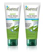 Kazima Neem Face Wash With Tea Tree & Tulsi For Anti Pollution, Anti Acne, Nourishes Skin + Pore Purifying Skin Defense