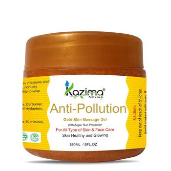 Kazima Anti-Pollution Gold Skin Massage Gel (150ml) 1
