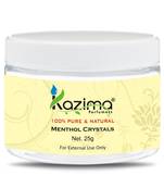 Kazima Premium Menthol Crystals 25 Gram - 100% Pure Natural