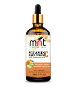 MNT Vitamin C Face Serum with Hyaluronic Acid (30ml) For Anti-Ageing, Wrinkle Brighten & Glowing Skin