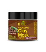 MNT Chocolate Clay Mask with Coffee Oil & Vitamin C for All Skin Types Polishes| Gently Cleanses