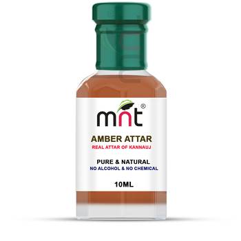 10ml MNT Amber Attar For Unisex, Long Lasting & Alcohol Free 1