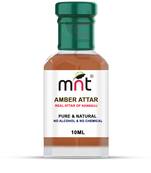 10ml MNT Amber Attar For Unisex, Long Lasting & Alcohol Free