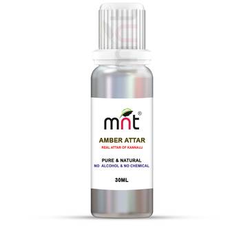 30ml MNT Amber Attar For Unisex, Long Lasting & Alcohol Free 1