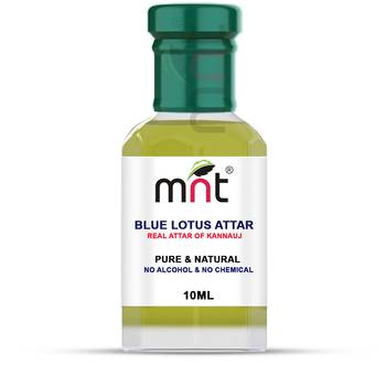 10ml MNT Blue Lotus Attar For Unisex, Long Lasting & Alcohol Free 1
