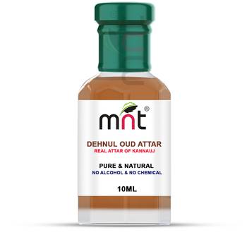 10ml MNT Dehnul Oud Attar For Unisex, Long Lasting & Alcohol Free 1