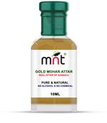 10ml MNT Gold Mohar Attar For Unisex, Long Lasting & Alcohol Free