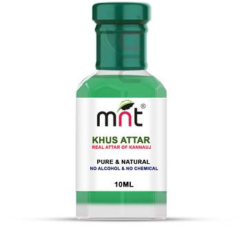 10ml MNT Khus Attar For Unisex, Long Lasting & Alcohol Free 1