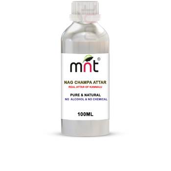 100ml MNT Nag Champa Attar For Unisex, Long Lasting & Alcohol Free 1
