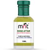 10ml MNT Rose Attar For Unisex, Long Lasting & Alcohol Free Pure