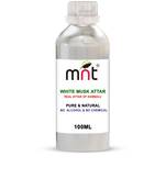 100ml MNT White Musk Attar For Unisex, Long Lasting & Alcohol Free