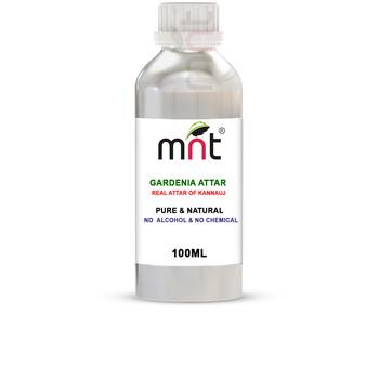 100ml MNT Gardenia Attar  For Unisex, Long Lasting & Alcohol Free  1