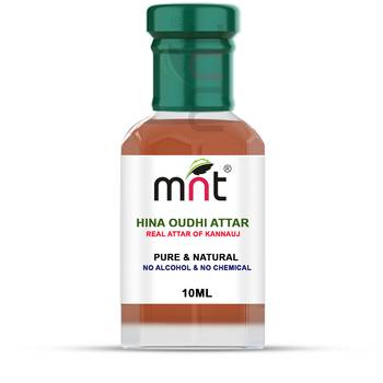 10ml MNT Hina Oudhi Attar For Unisex, Long Lasting & Alcohol Free 1