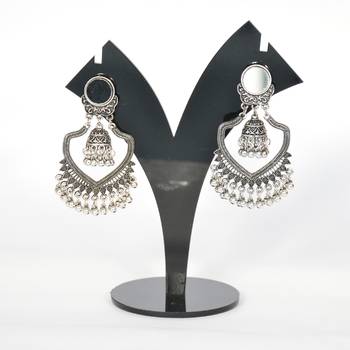 Stylish Thread Tassel Earring For Women And Girls 2