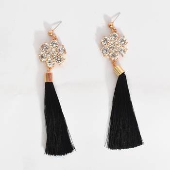 Stylish Thread Tassel Earring For Women And Girls 2
