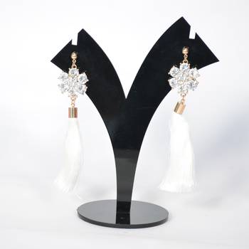 Stylish Thread Tassel Earring For Women And Girls 2