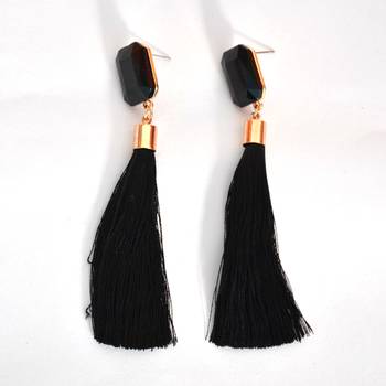 Stylish Thread Tassel Earring For Women And Girls 1
