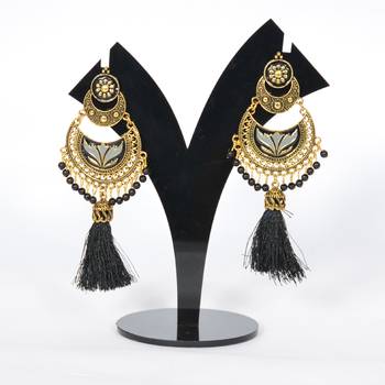 Stylish Thread Tassel Earring For Women And Girls 2