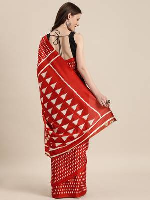 Black woven linen saree with blouse 2