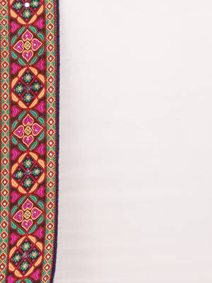 Pink woven georgette saree with blouse 5