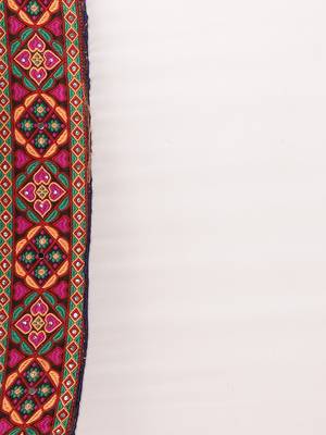Orange Woven Georgette Saree With Blouse 5