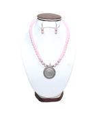 Pink Pearl Necklace Sets