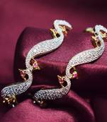 18k Gold Plated American Diamond Bangles 