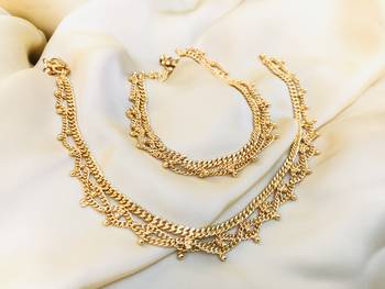 Gold anklets 2