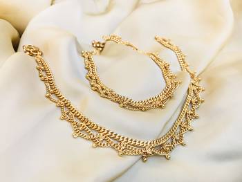 Gold anklets 3