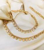 Gold anklets
