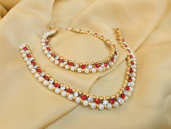 Gold anklets 3