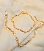 Gold anklets