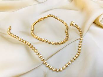 Gold anklets 3