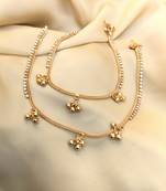 Gold anklets