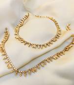 Gold anklets
