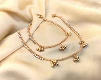 Gold anklets 2