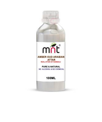100ml Amber Oud Arabian Attar For Unisex, Long Lasting & Alcohol Free 1