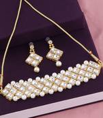 Exclusive Traditional Choker Necklace Set For Women And Girls