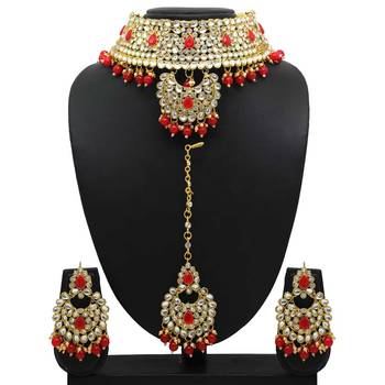 Red Necklace Sets 2