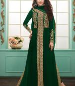 Green Georgette Pakistani Salwar Kameez