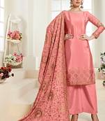 Baby Pink Chiffon Pakistani Salwar Kameez
